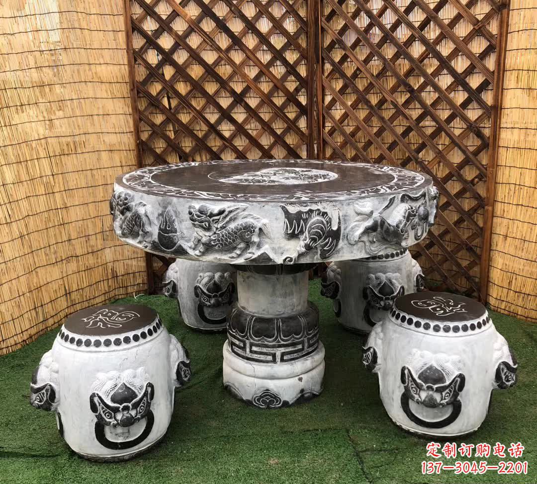 徐州小区休闲创意石桌凳