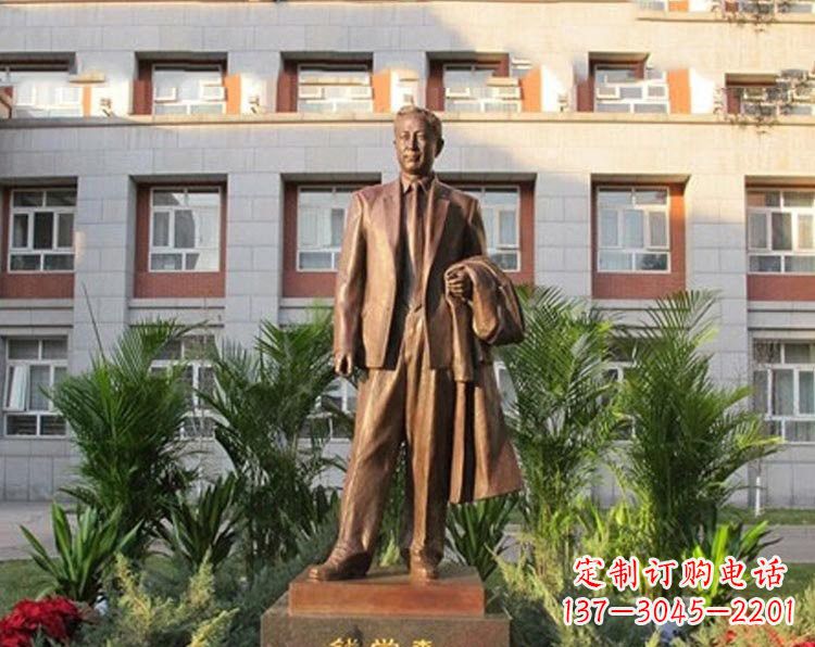 徐州校园钱学森铜雕