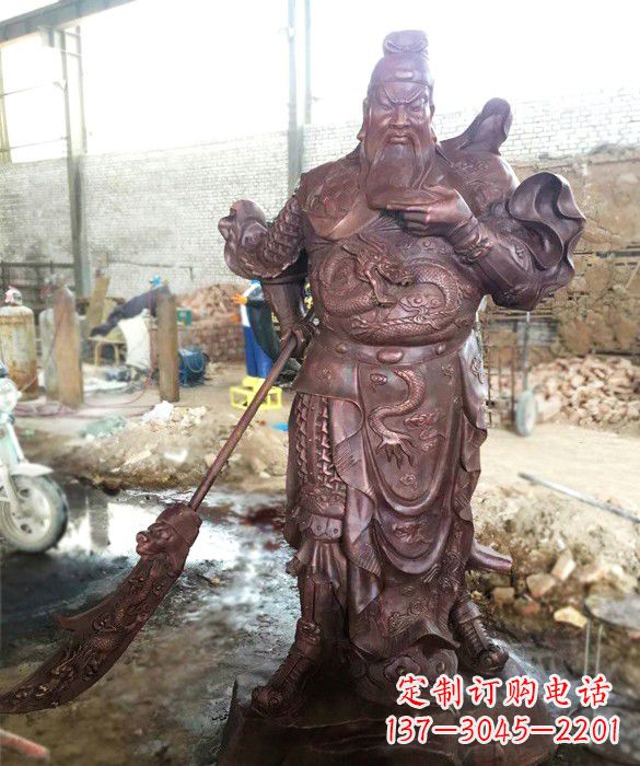 徐州义薄云天关公像