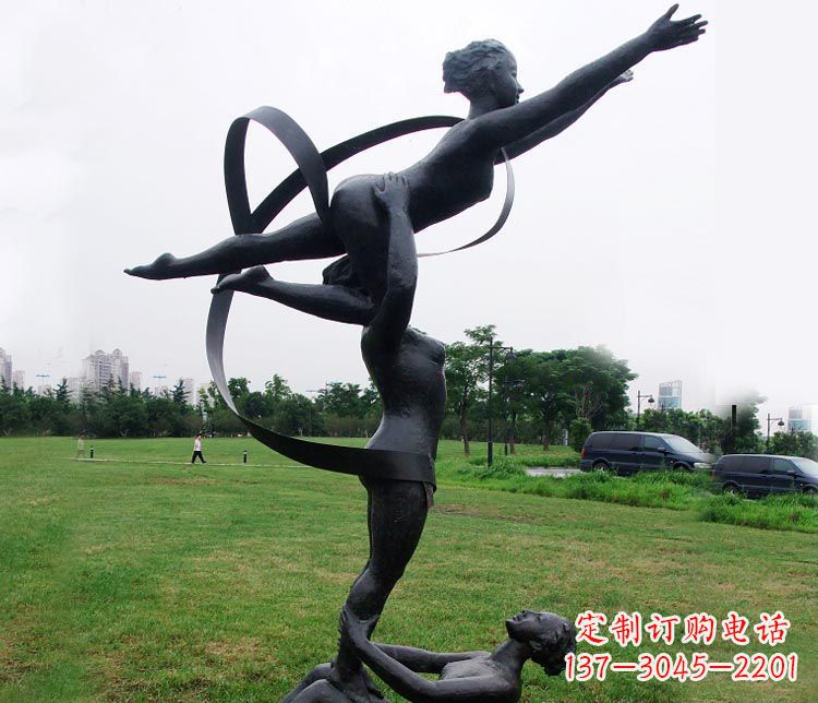 徐州艺术体操运动员雕塑