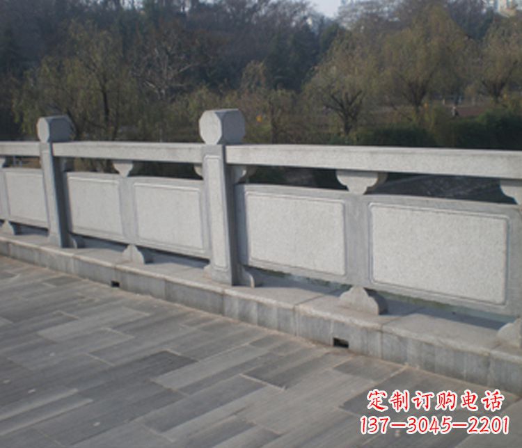 徐州园林仿古石栏板景观石雕 (7)