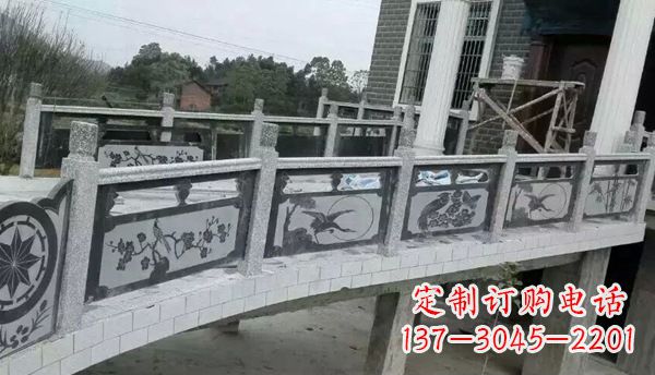 徐州园林仿古石栏板景观石雕 (10)