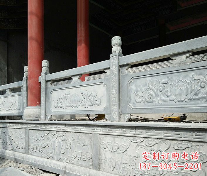 徐州园林仿古石栏板景观石雕_1 (3)