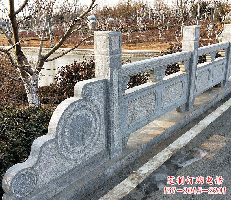 徐州园林仿古石栏板景观石雕_1