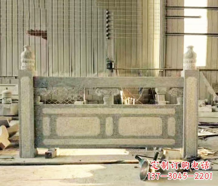徐州园林仿古石栏板景观石雕_2 (2)
