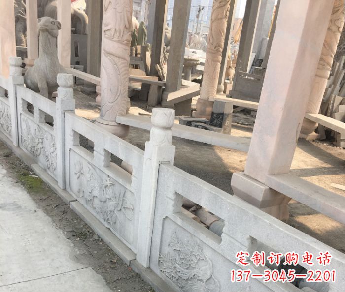 徐州园林景观大理石浮雕栏板石雕