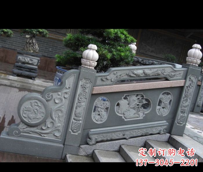徐州园林景观大理石栏板雕塑 (6)