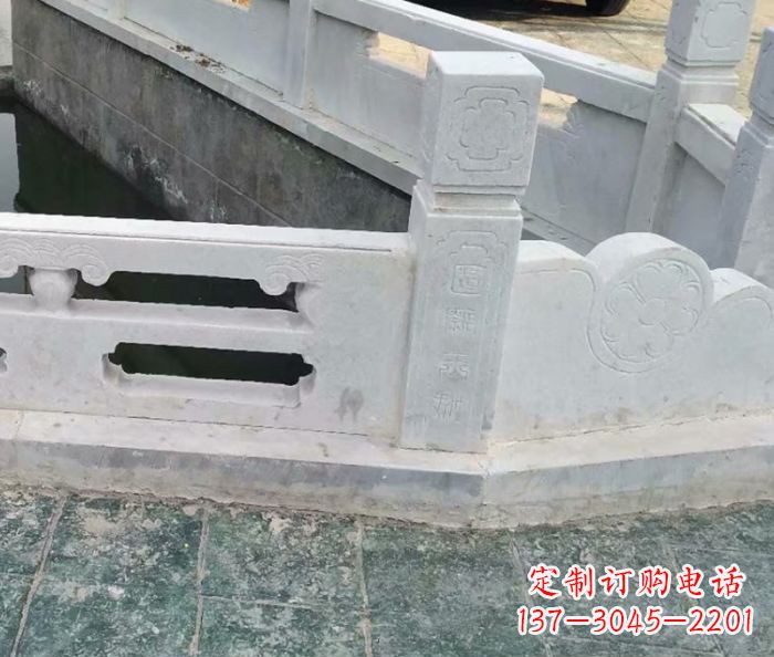 徐州园林景观大理石栏板雕塑 (7)