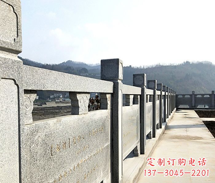 徐州园林景观大理石栏板石雕 (14)