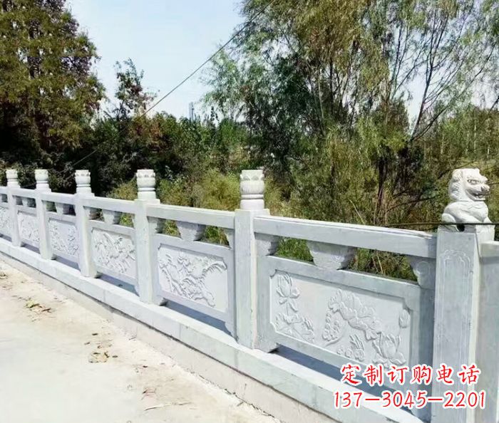 徐州园林景观大理石栏板石雕_1