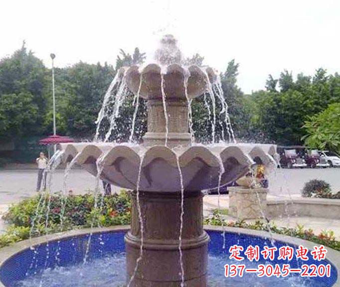 徐州园林景观大理石喷泉石雕