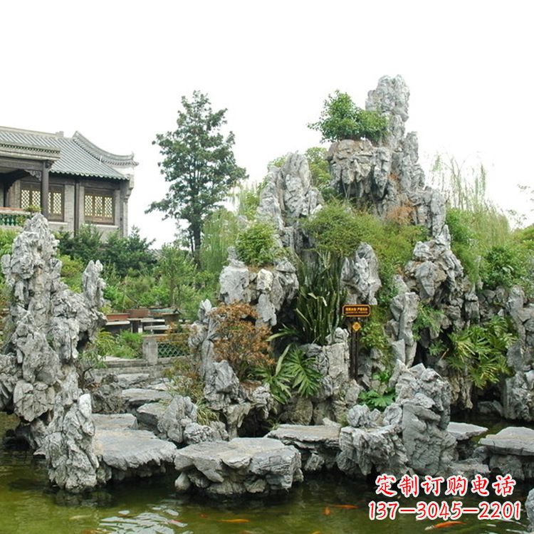 徐州园林庭院奇石假山