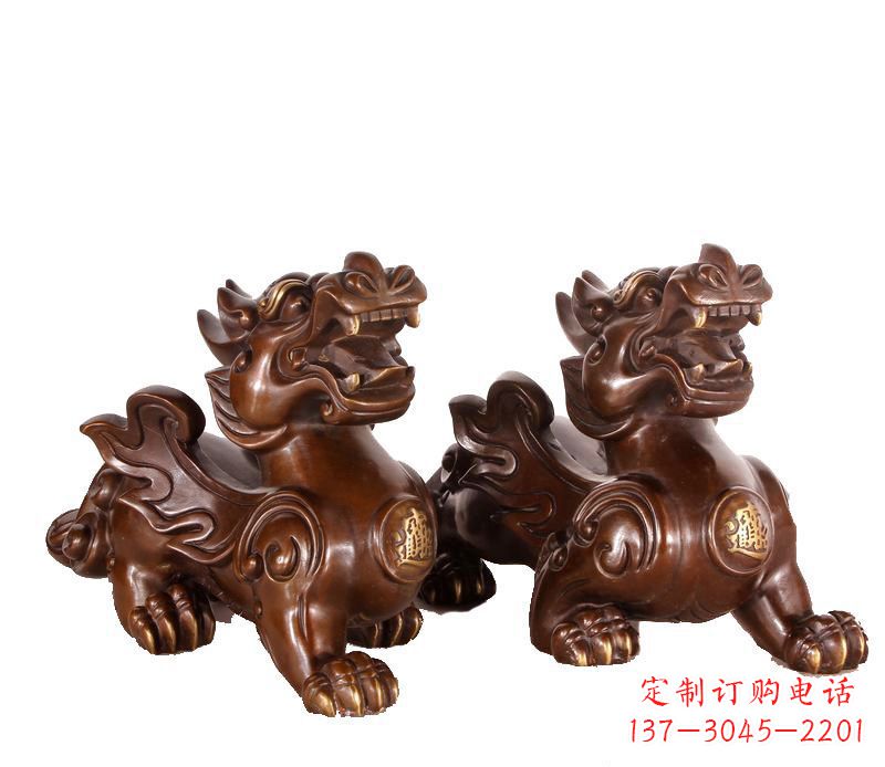 徐州招财进宝貔貅铜雕