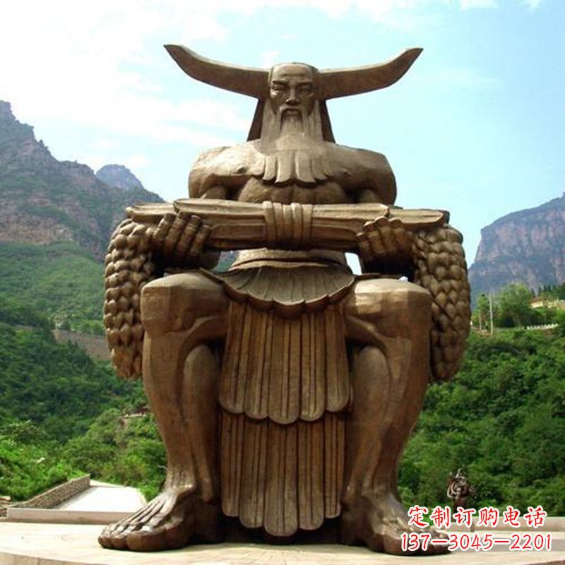 徐州中华民族人文初祖五榖神农大帝大型景观雕塑