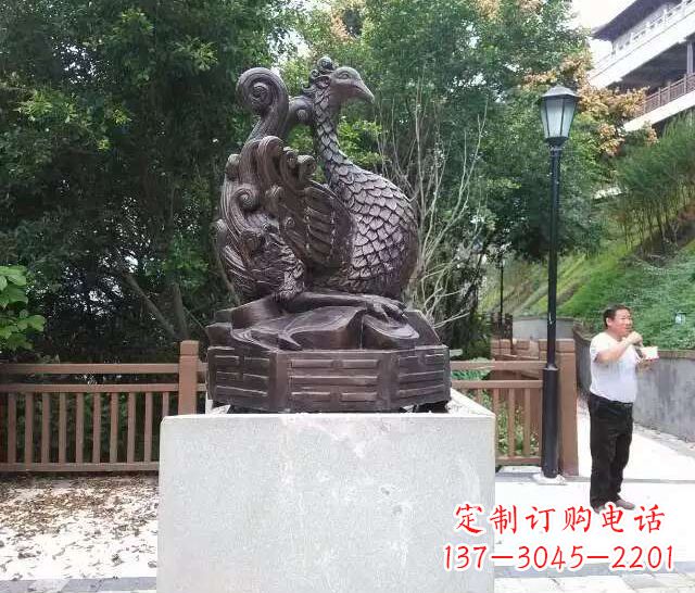 徐州朱雀神兽雕塑