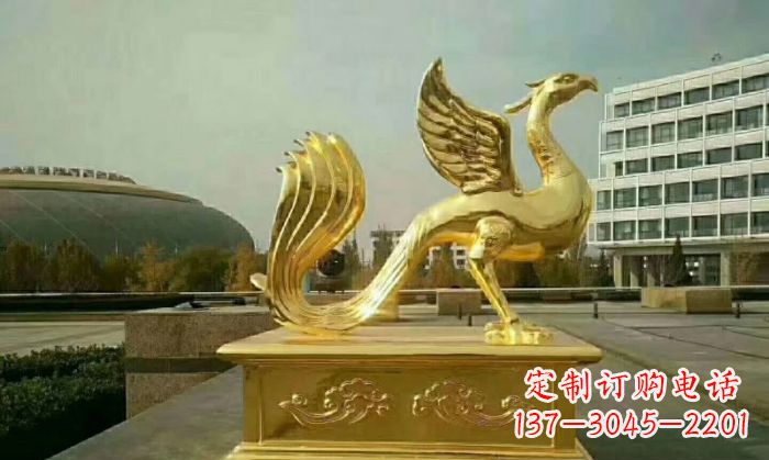 徐州朱雀铜雕