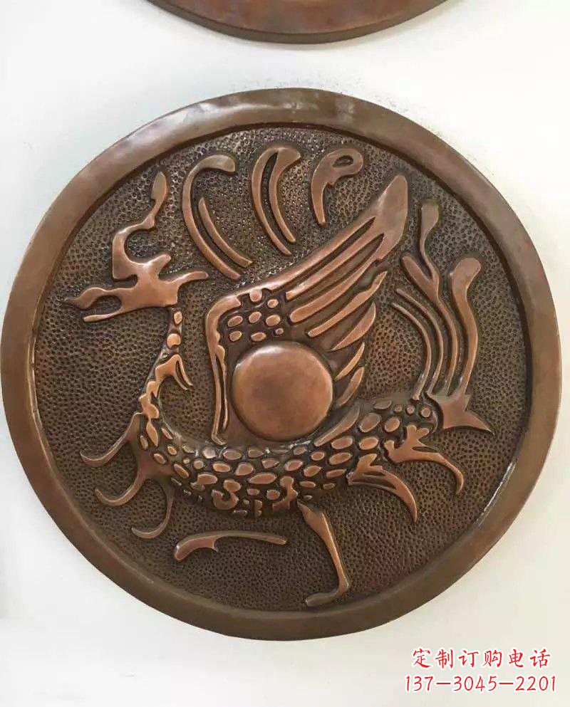 徐州朱雀铜浮雕