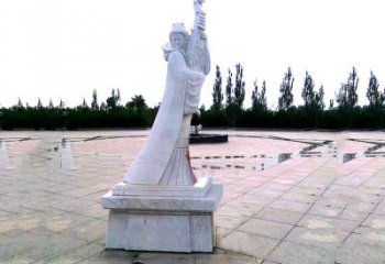 徐州中国古代四大美女之王昭君广场石雕塑