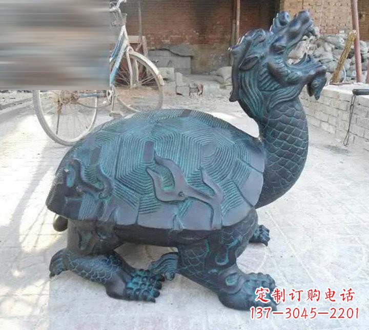 徐州铸铜龙龟雕塑222