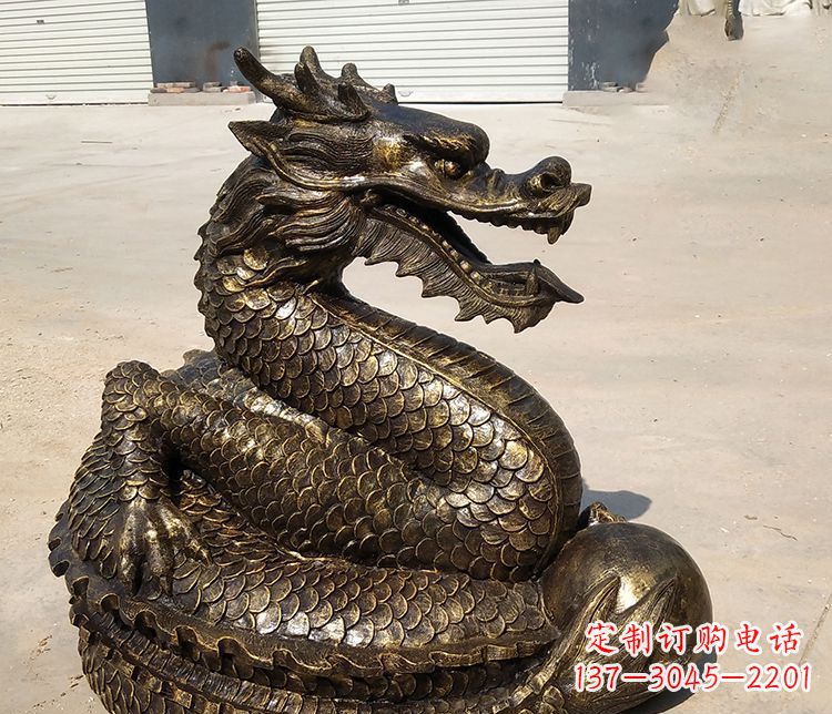 徐州铸铜神龙雕塑