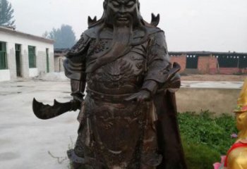 徐州铸铜关公像铜雕