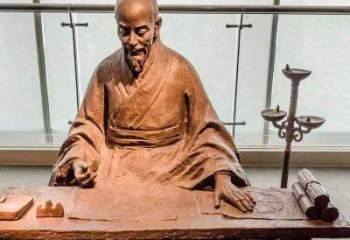 徐州祖冲之圆周率情景小品雕塑-中国古代数学家著名历史人物